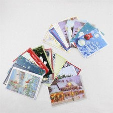 Lot of 20 Christmas Greeting Cards with Envelopes UNUSED