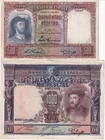 SALE!! LOT Nº14 OF 5 ANTIQUE SPAIN BANKNOTES FOR ONLY 32.99 EUROS