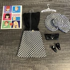 Vintage Barbie Fashion 1652 Pretty As A Picture COMPLETE 1966 Outfit MINTY