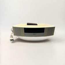 Bose Wave II Radio AM/FM w Remote And Cord - off White - Tested Works Great