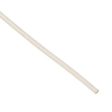 uxcell Insulation Braid Sleeving, 33Ft-2mm High TEMP Fiberglass ID 2MM, White