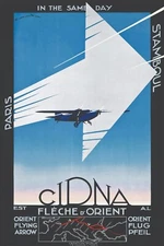 EDMOND MAURUS CIDNA VINTAGE STYLE PRINT/POSTER QUALITY PHOTO PAPER/CANVAS T147