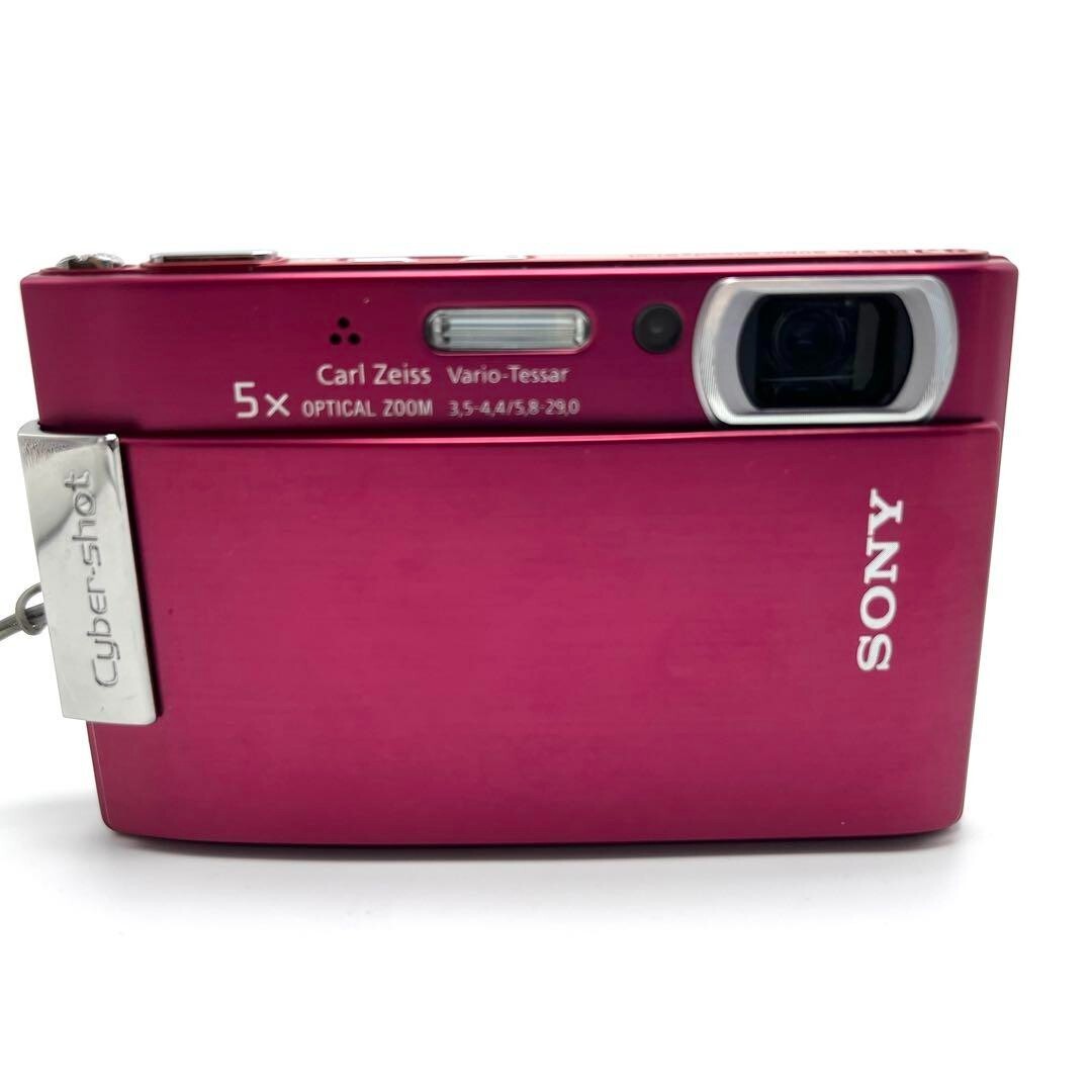 SONY Cyber-shot DSC-T200 8.1 MP Digital Camera - Pink