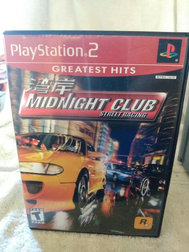 Midnight Club: Street Racing PS2, 2000) complete FREE SHIPPING!