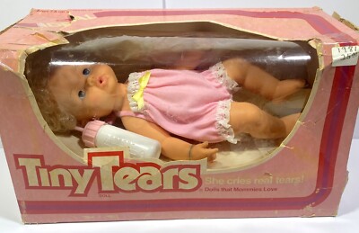NIB VINTAGE TINY TEARS BY IDEAL DOLL 1981 | eBay