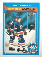1979-80 Bob Lorimer 181 OPC New York Islanders O-Pee-Chee Hockey Card 0772M