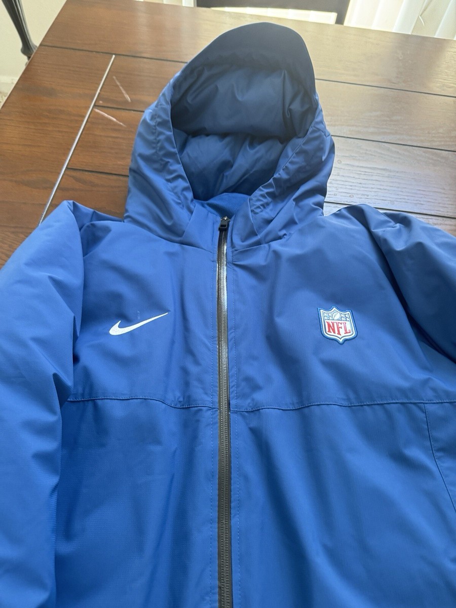 Mens Nike NFL Equipment Sideline Storm On-Field Parka L 100% Auth Jacket 550
