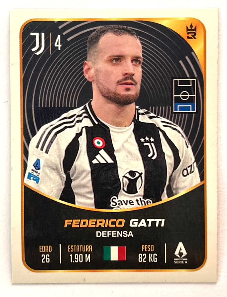 2025 FIFA CLUB WORLD CUP 3R Sticker #322 FEDERICO GATTI Juventus
