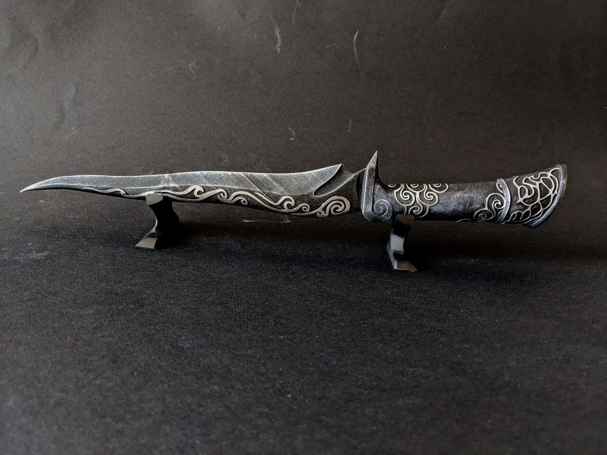 ZOFigures Ebony Dagger Model(Skyrim/Elder Scrolls) Handmade mini-figure(6  Inch) | eBay