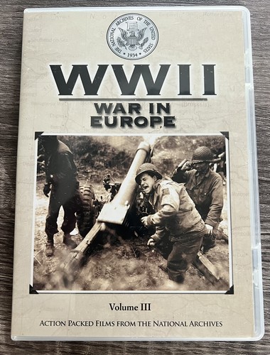WWII War In Europe National Archives Volume III DVD | eBay