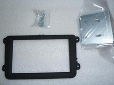 Clarion BKX1320BM NEU Doppel-DIN-Einbaublende für VW + Skoda Rubber Touch