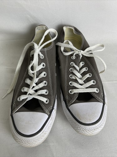 Converse Low tops Gray Size 8 | eBay
