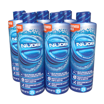 #ad NuDef Diesel Exhaust Fluid Additive Cleaner Prevents Crystals amp; Freezing 6 Pack $109.99