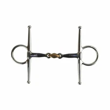 AK Full Cheek Horse Riding Bit with Cooper Lozenge & Sweat Iron Mouthpiece