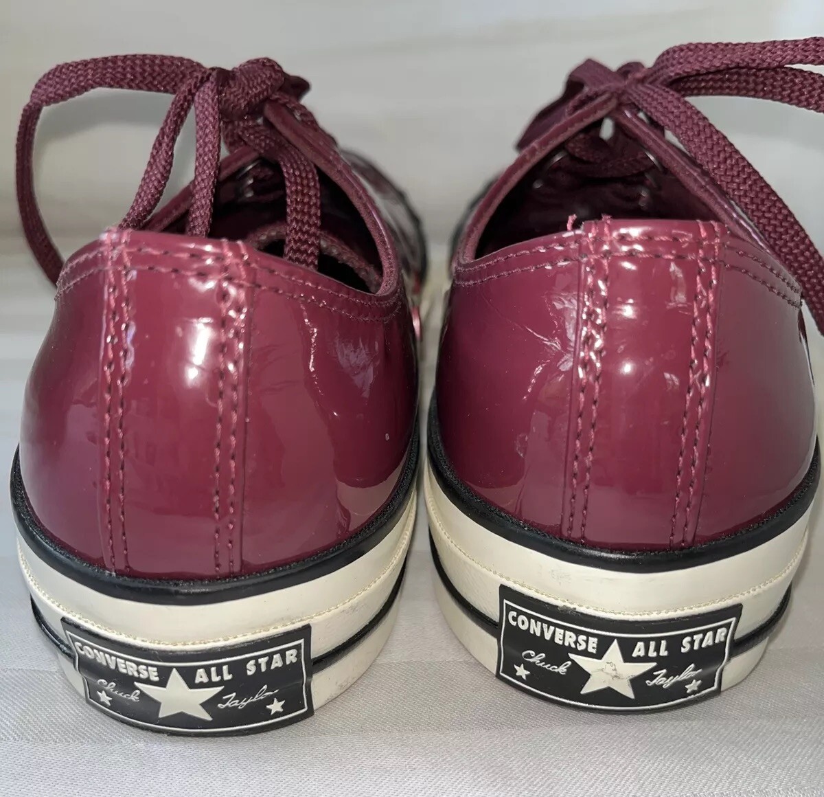 Converse Chuck Taylor All Star 70 OX Sneakers Burgundy Unisex Size