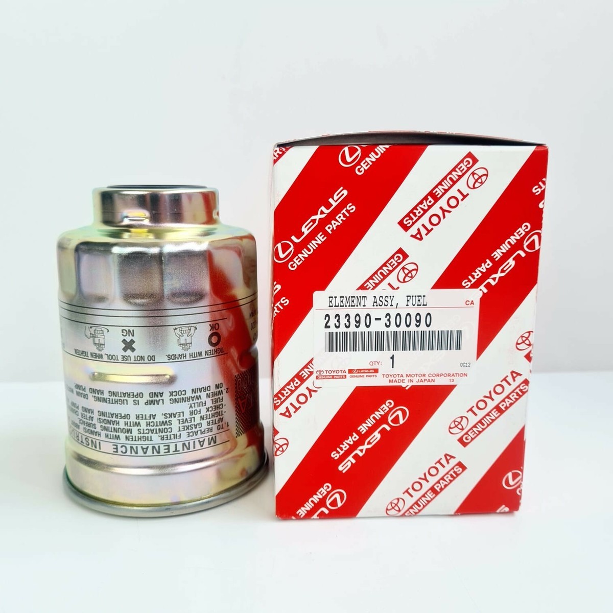 GENUINE TOYOTA DYNA FUEL FILTER OEM FOR ENGINE 1KDFTV KDY231
