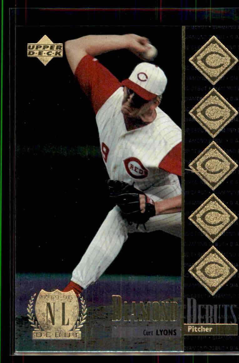 1997 Upper Deck Curt Lyons RC #469 Cincinnati Reds