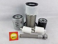 Filter Set (Groß) FüR Kubota G 1700 ÖL Luft Kraftstoff Hydraulik
