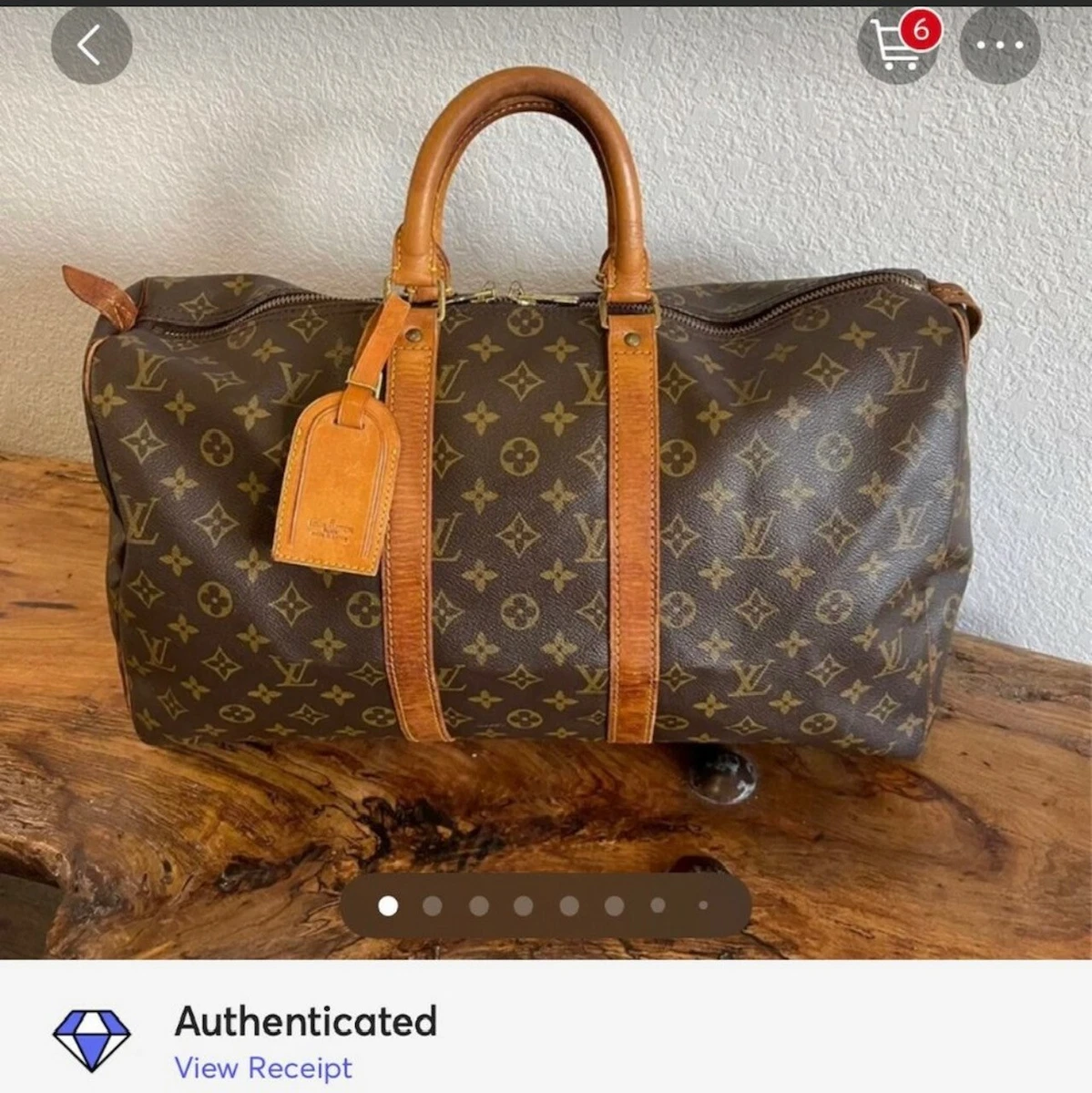 Authentic Vintage Louis Vuitton Keepall 45 Travel Bag | eBay