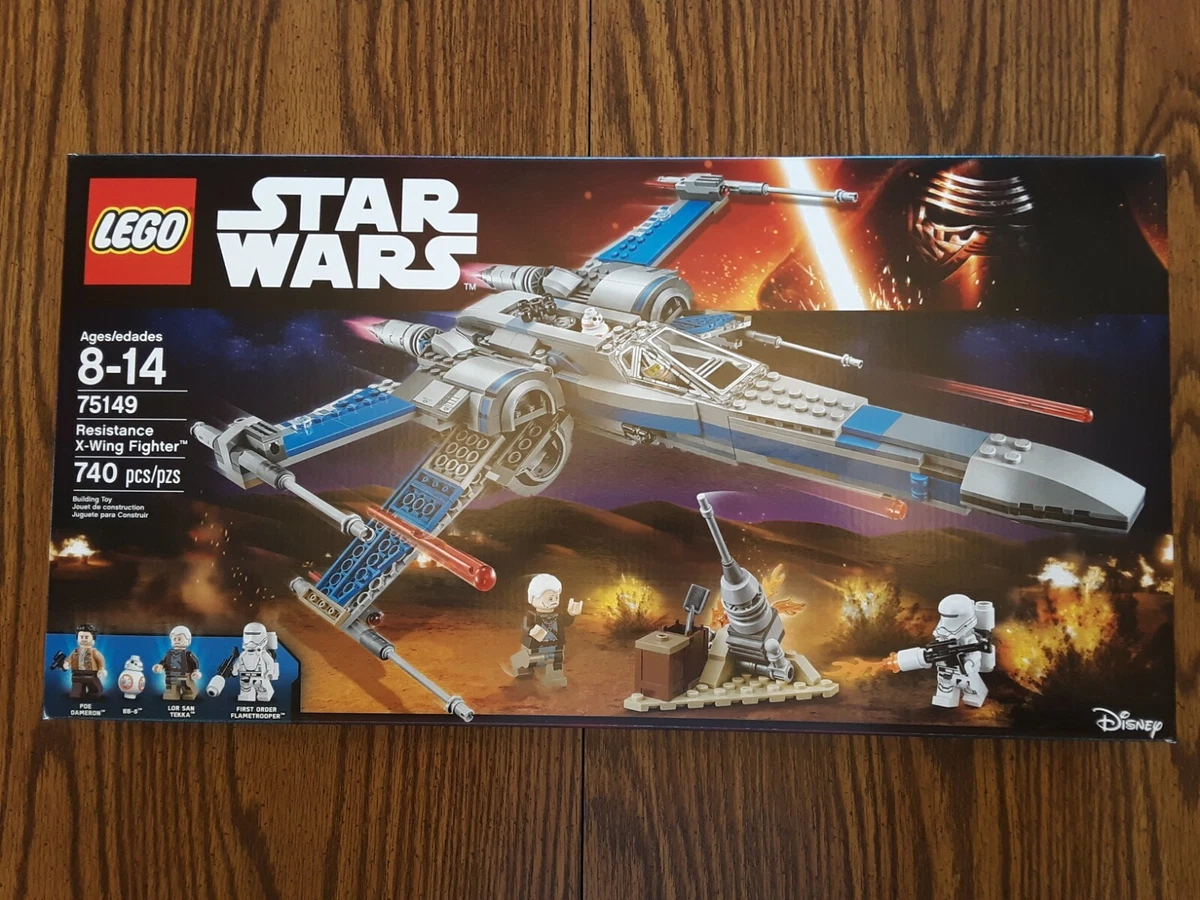 New LEGO Star Wars Resistance X Wing Fighter 75149 eBay