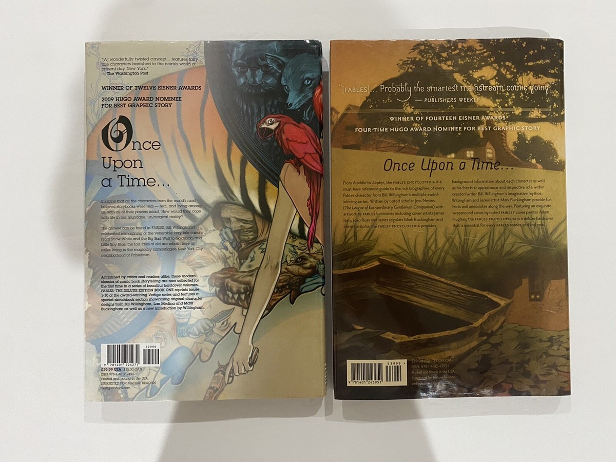 FABLES 洋書 グラフィックノベル 15冊セット Fables - ENCYCLOPEDIA & THE DELUXE EDITION BOOK 1 - Graphic Novel