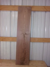 1 PC WALNUT LUMBER WOOD KILN DRIED BOARD 41 1/4"X 9 1/2"X 13/16" LOT 831L RUSTIC