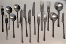 Jetta Dansk MCM Flatware 4 Knives,3t/2T Spoons, 4 dnr/2 salad Forks,Butter Knife