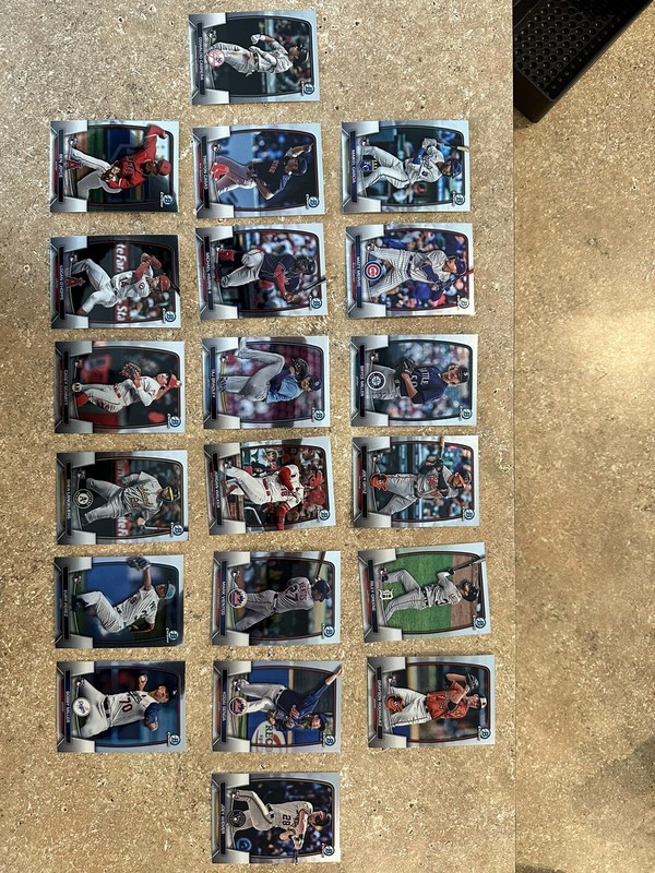 Miscellaneous 2023 Bowman chrome rookie cards all cards are near mint condition