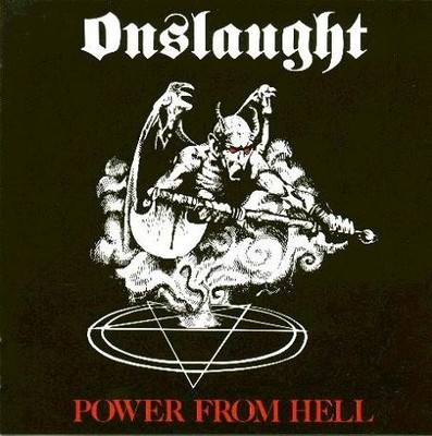 Onslaught (2) Power From Hell - LP 33T