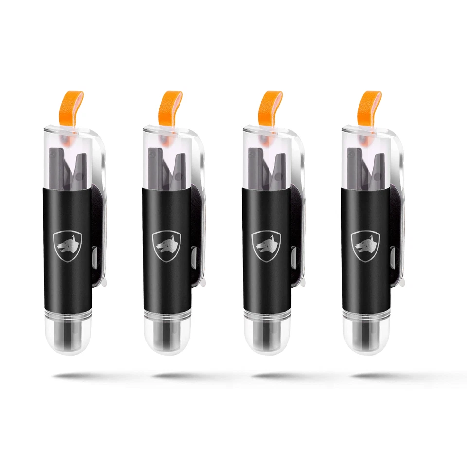 Window Breaker Punch Seat Belt Cutter Keychain ResQ Car Escape Tool Glass Break - Image 2 of 4