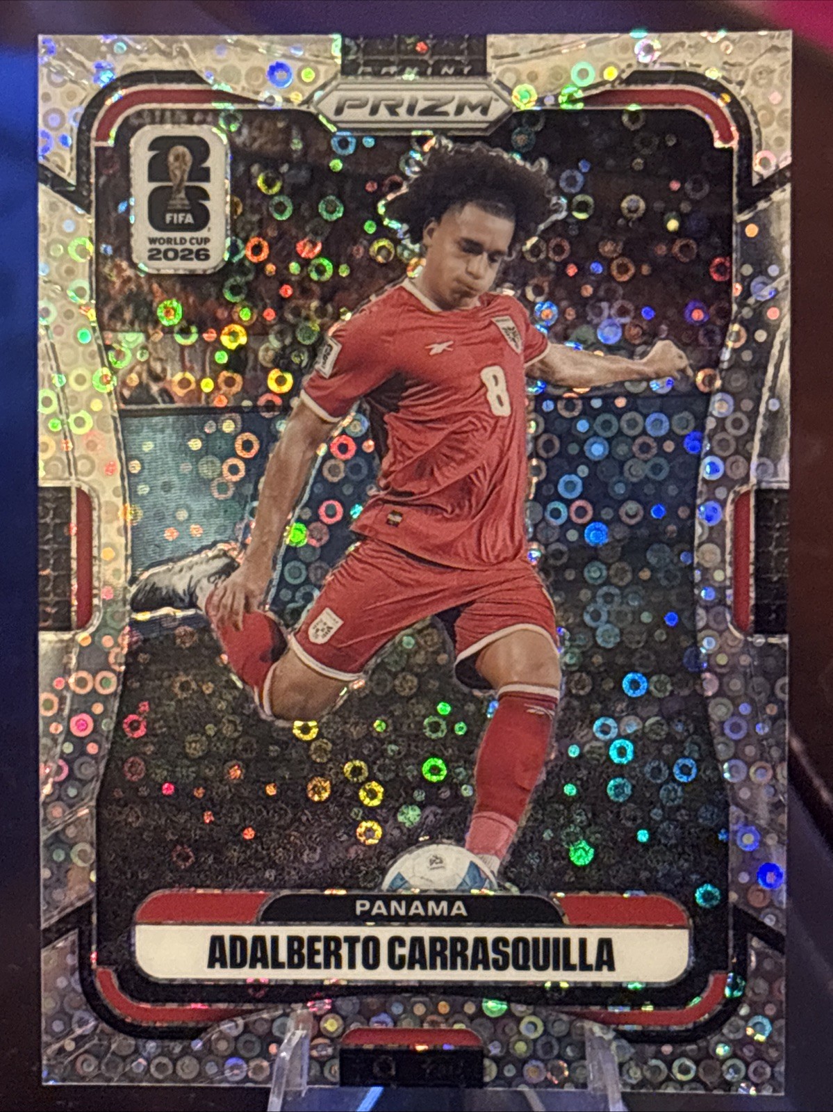2026 Panini Prizm FIFA World Cup Adalberto Carrasquilla #339 Disco Prizm Panama