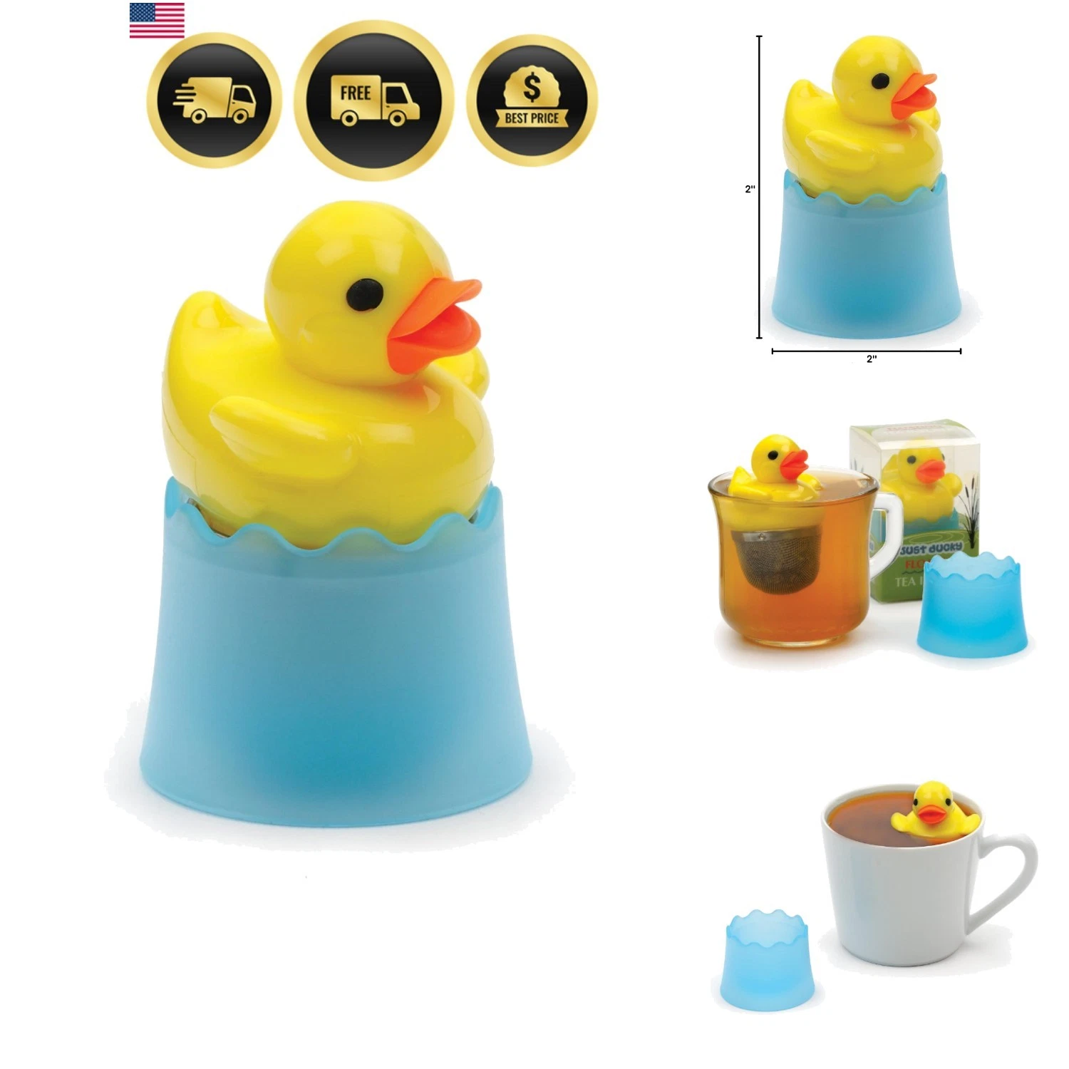 RSVP Just Ducky Floating Tea Infuser