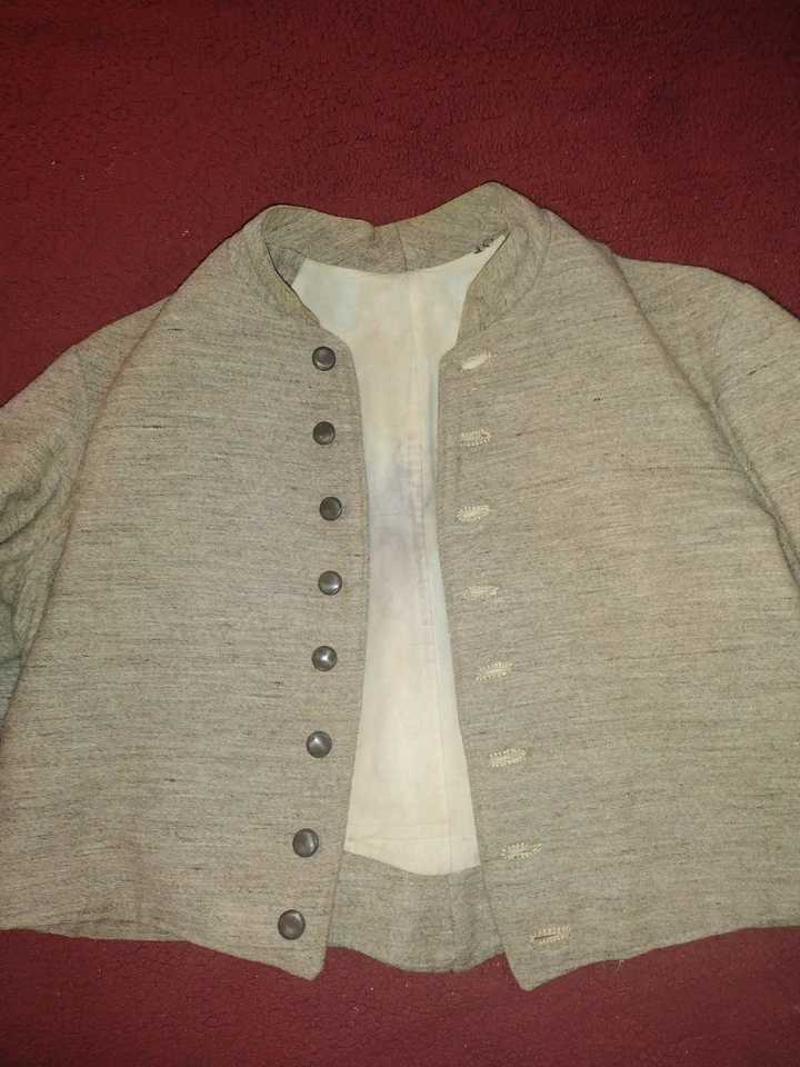 Chaqueta concha reproducción confederada de la Guerra Civil Foto 4 de 4