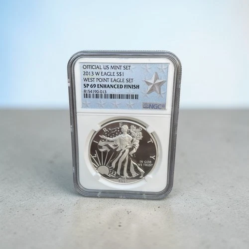 2013-W American Silver Eagle PCGS SP-69 Enhanced Silver Eagle