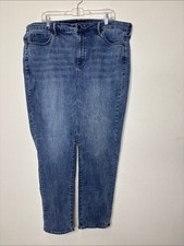 NYDJ Straight Leg Women's Jeans in Medium Blue Wash