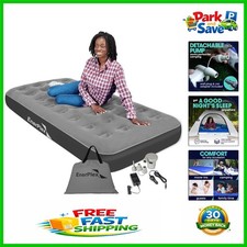 Twin Inflatable Air Mattress with Built-in Pump - Perfect for Travel  Guests