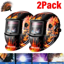 Auto-Darkening Solar Welding Welder Helmet  - True Color, Arc/TIG/MIG Protection