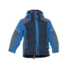 Vaude, Allwetterjacke, Unisex (Kinder), Größe: 104, Blau/Grau/Schwarz #ze5