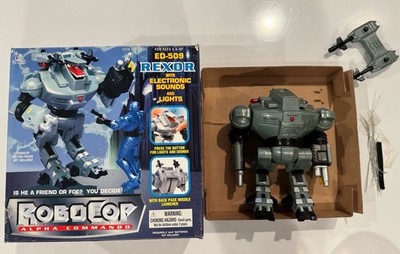 Vintage Toy Island ROBOCOP Alpha Commando ED-509 REXOR Works 1998