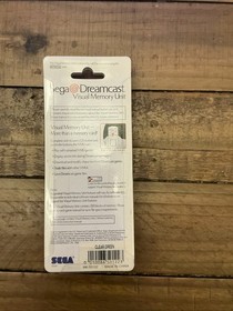 Official Sega Dreamcast Clear Green VMU Memory Card HKT-7000 Brand New Sealed!