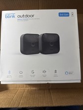 Blink - 2 Outdoor Cameras 3rd Gen Wireless 1080p Security System Sealed New