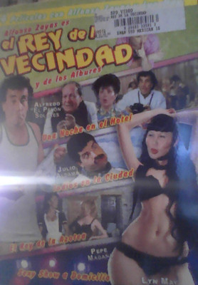 El Rey de La Vecindad y De Los Albures - 4 Peliculas (DVD,Spanish)