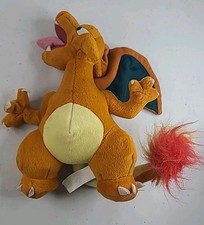 1999 Nintendo Pok mon Charizard Plush Play by Play Vintage 10"