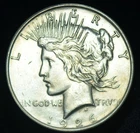 1926-S $1 Peace Dollar BU+ - 25352