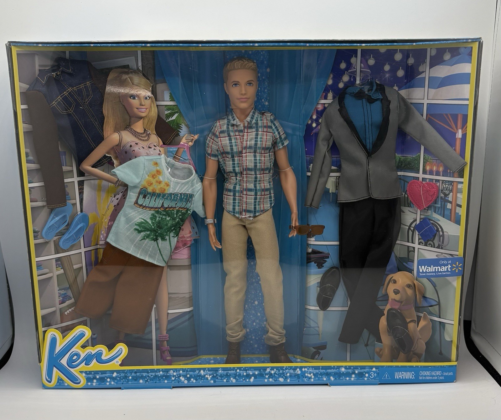 2014 Barbie Life in the Dreamhouse Ken Doll w/ 3 Fashions Set #CDM26 Rare NEW