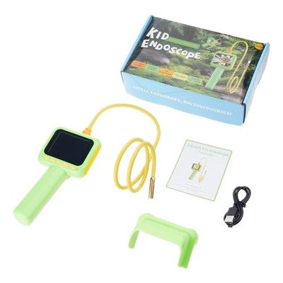 Waterproof Endoscope with Adjustable Lights Display Kids Science Exploration Toy