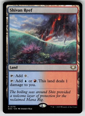 Shivan Reef Normal R Commander: Edge of Eternities 179 NM