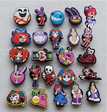 Amazing Digital Circus Cartoon, Crocs Shoe Charms Accessories Lot 12 15 18 24