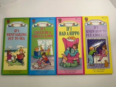 Vintage Honey Bear Books Daydreamers J Ellen Dolce Lot Of 4 Hardcover 1988