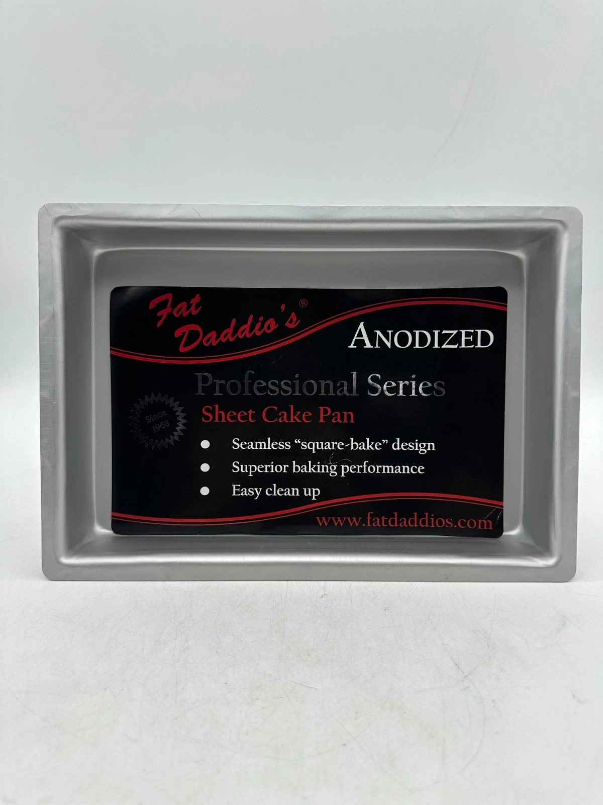 New Fat Daddio's Anodized Aluminum Sheet Cake Pan Professional Bakeware